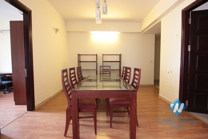 Nice apartment with a view of Westlake for rent in Ciputra
